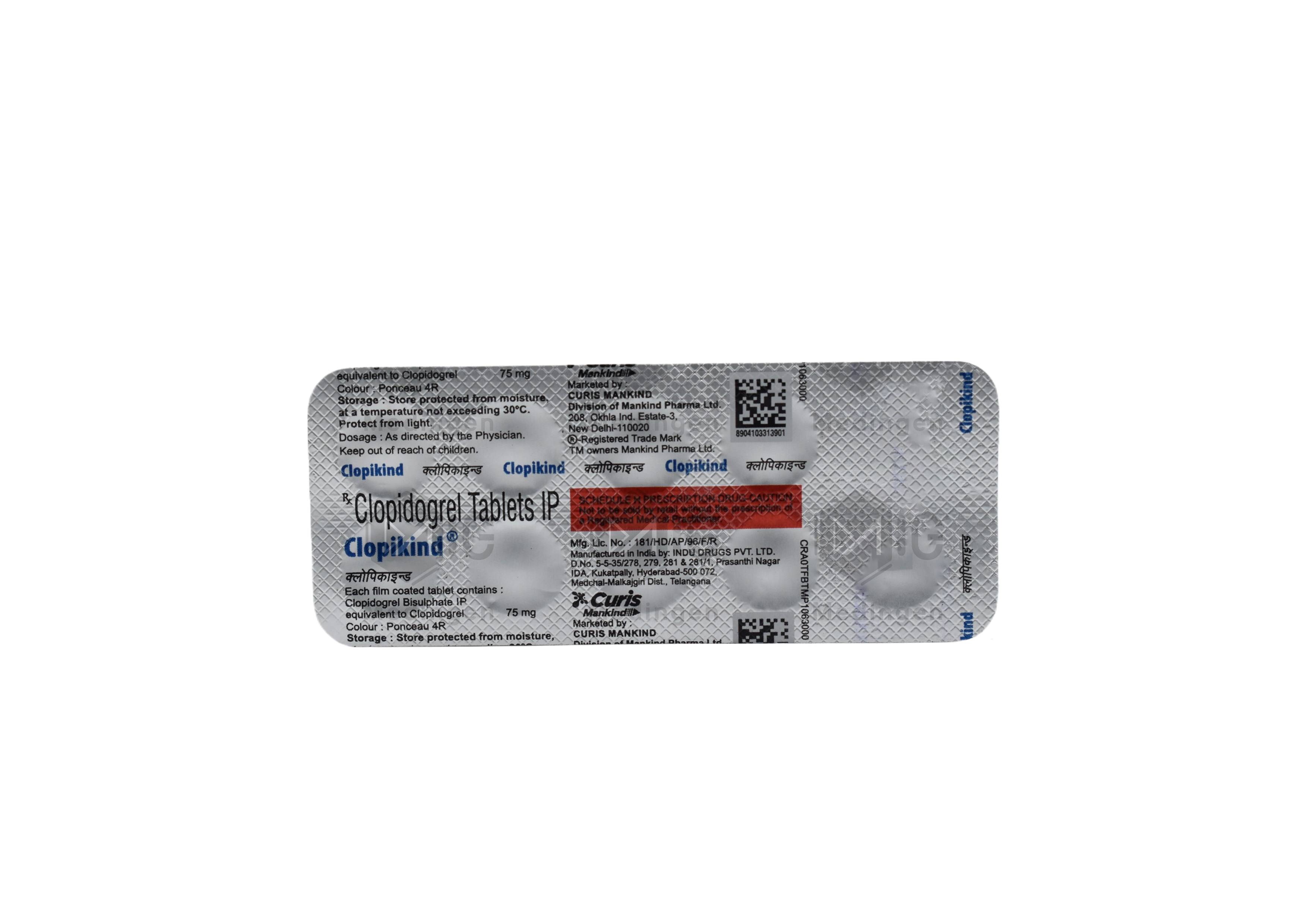 CLOPIKIND 75MG